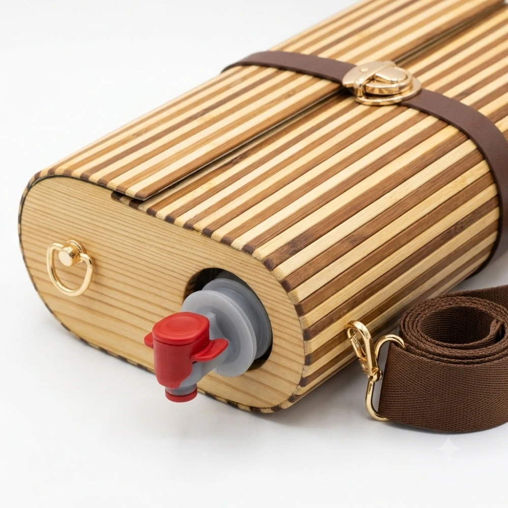 Kabelka na víno - wine bag